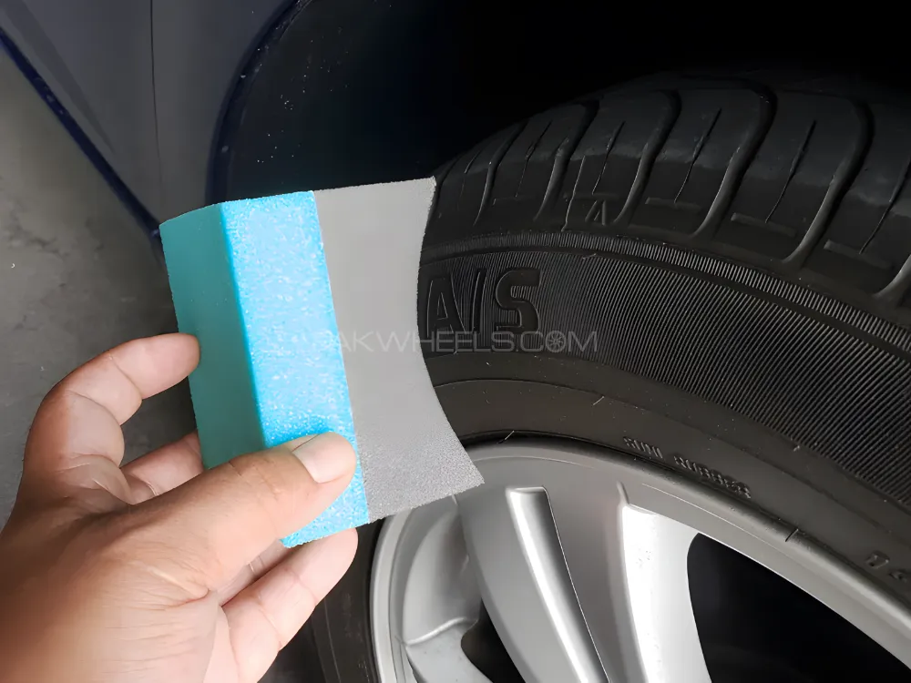 Car Tire Gel Wax Applicator Pad Sponge Tire Shine Foam Cleaner Sponge . Car Tire Gel Wax Applicator Pad Sponge Tire Shine Foam Cleaner Sponge . Image-4