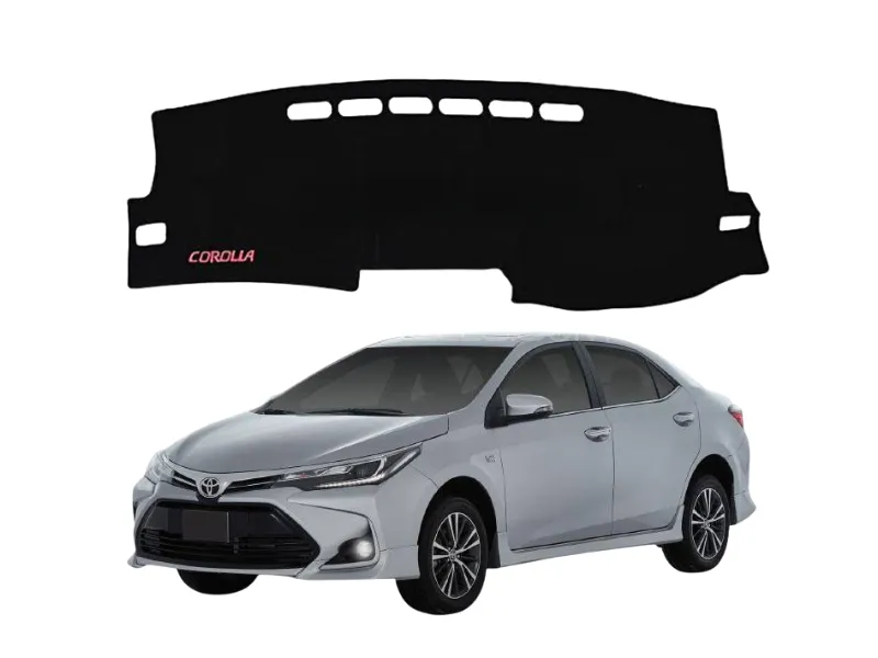 Velvet Dashboard Mat for Toyota Corolla 2020-2025 Image-1