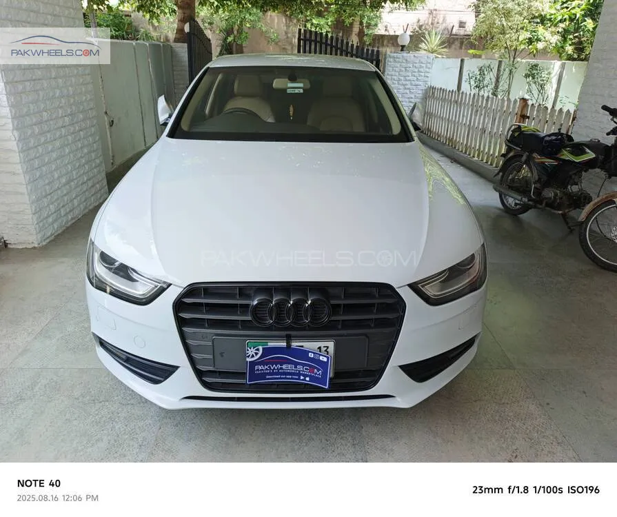 Audi A4 2013 for Sale in Lahore Image-1