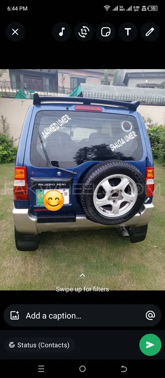 Mitsubishi Pajero Mini 1999 for Sale in Lahore Image-1