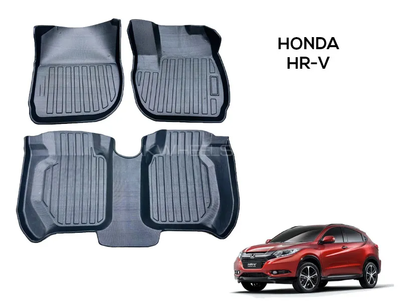 TP Full Fitting Car Mat For Honda HR-V– All-Weather Custom Fit Protection Image-1