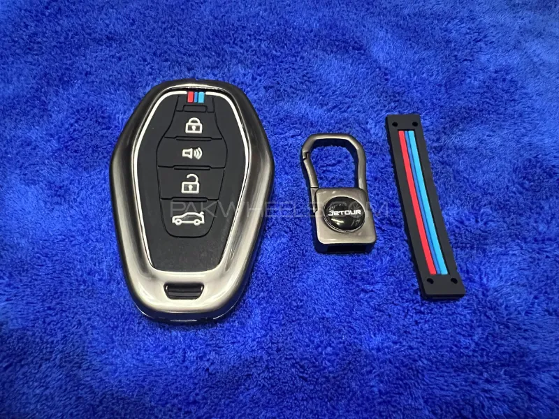 Jetour X70 Plus Metal Key Fob Key Cover / PREMIUM QUALITY Image-1