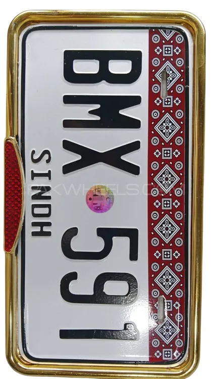 3D Number Numbers Plates Image-1