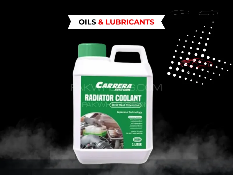 Carrera Long Life Green Coolant 1L Premium Quality | Heat-Preventive | Engine Protection Image-1