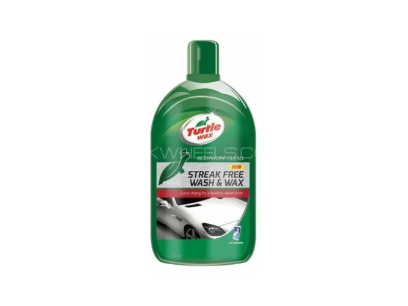 Turtle Wax Streak-Free Wash & Wax Shampoo – 500ml Image-1