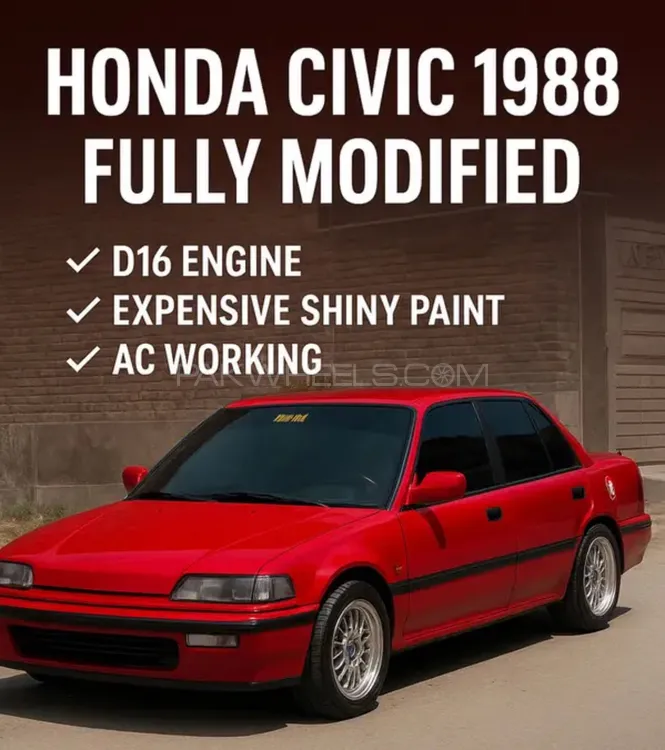 Honda Civic 1988 for Sale in Peshawar Image-1