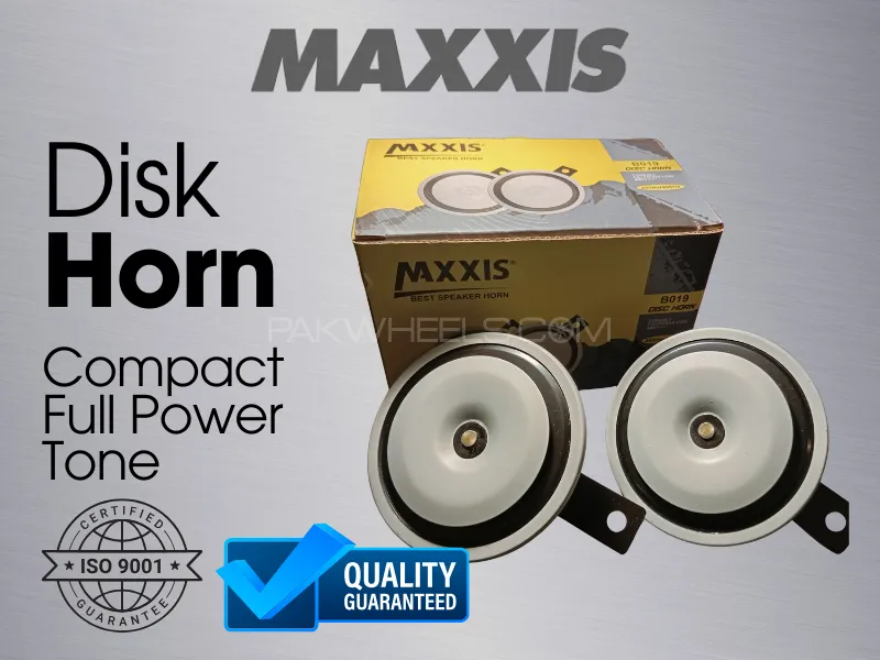 MAXXIS | Best | Disk Horn | Speaker Horn | For Passenger Cars Image-1