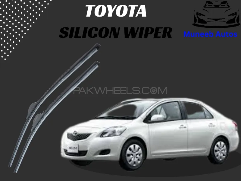 Silicon Soft Rubber Wiper Blade for Toyota Belta 2006-2012 – Premium Aero Design Image-1