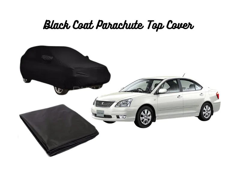 Toyota Premio 2001–2007 Black Coat Parachute Top Cover Image-1
