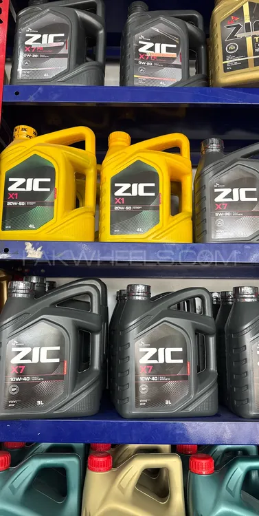 ZIC OIL X7 10w40 4LTR Image-1
