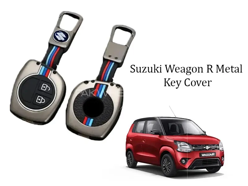 Suzuki Weagon R Premium Metal Car Key Cover Luxury Zinc Alloy Car Key  Image-1