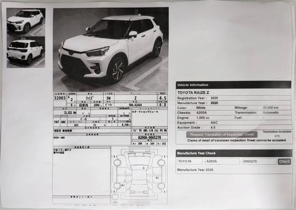 Toyota Raize 2020 for Sale in Lahore Image-1