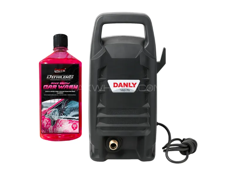 DANLY VBZ-70 High Pressure Washer with Accessories -105 BAR– Free 500ml Car Wash Shampoo   Image-1