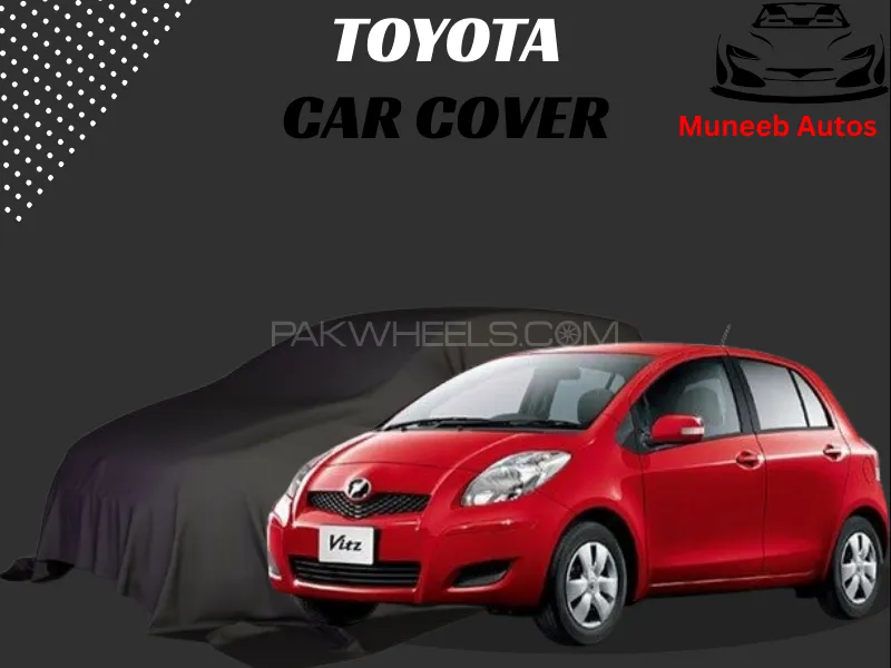 Double Layer Car Body Cover for Toyota Vitz 2005–2010 – Heat Proof & Water Resistant Image-1