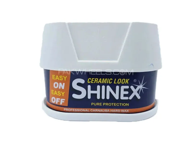 ShineX White Hard Wax High Quality With Highly Wather Repalenty Paint Protectant Image-1