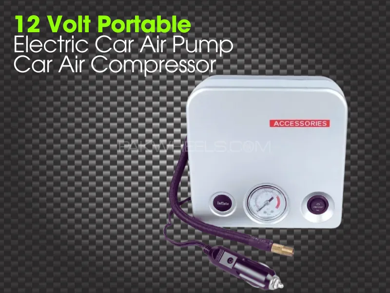 Air Pump | Portable | Tire Inflators | Portable Air Compressor Image-1