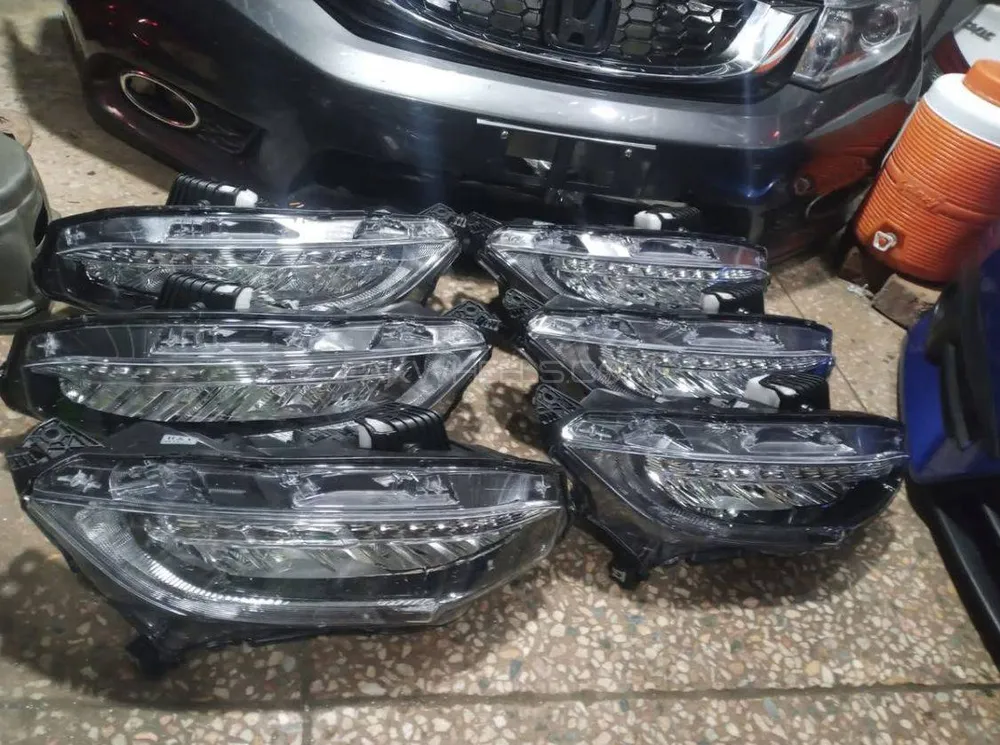 Honda civic x led head-light Image-1
