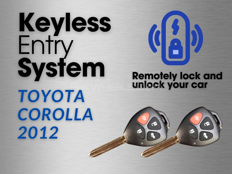 Keyless | Entry System | Toyota Corolla | Corolla 2012 | Keyless Entry Kit  Image-1
