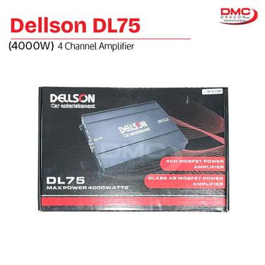 Dellson DL75 Max Powers 4000W Amplifier Four Channels Dellson DL75 Max Powers 4000W Amplifier Four Channels