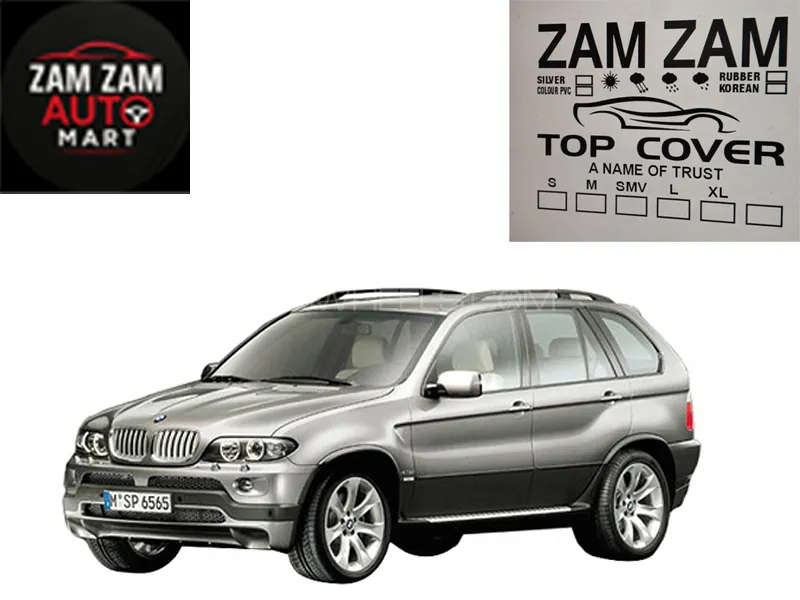 BMW X5 Model 2016-2017 Microfiber Car Top Cover Image-1