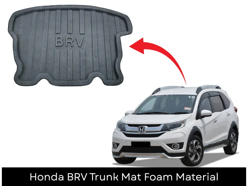 Honda BR-V 2017-2025 Trunk Mat -Foam Material  | Trunk Tray for Honda BRV Best Quality Image-1