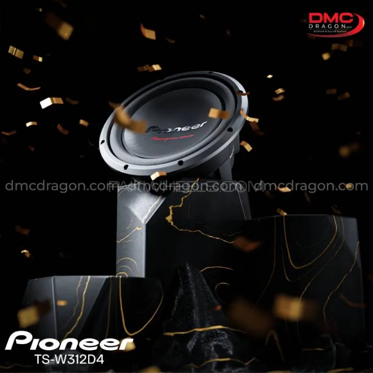 Pioneer TS-W312D4 Car Subwoofer 12 in 1600W Dual Magnet Drive Original Pioneer TS-W312D4 Car Subwoofer 12 in 1600W Dual Magnet Drive Original Image-10