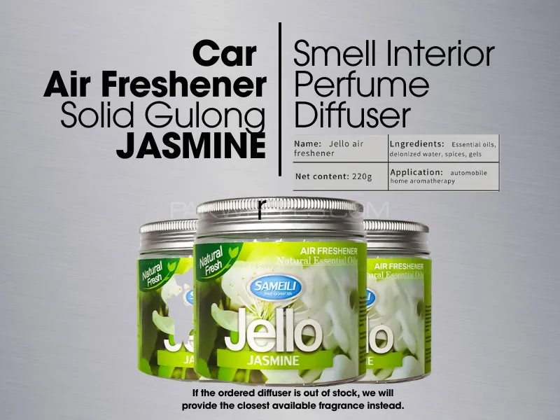 Jello | Jasmine Fragrance Perfume | Car Air Freshener | Natural Essential Oils Image-1
