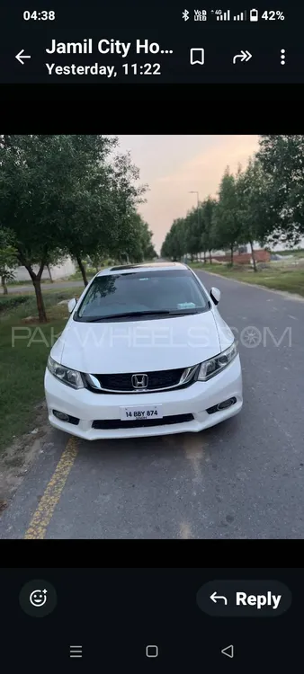 Honda Civic 2014 for Sale in Karachi Image-1
