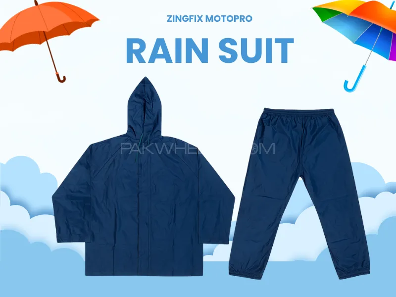 Premium Waterproof Rain Suit – XL Size Image-1