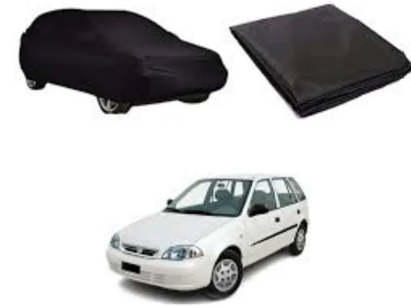 Suzuki Cultus 2007 2017 Parachute Top Cover Water Repellent Water Resistant Geniune Size-Black Image-1