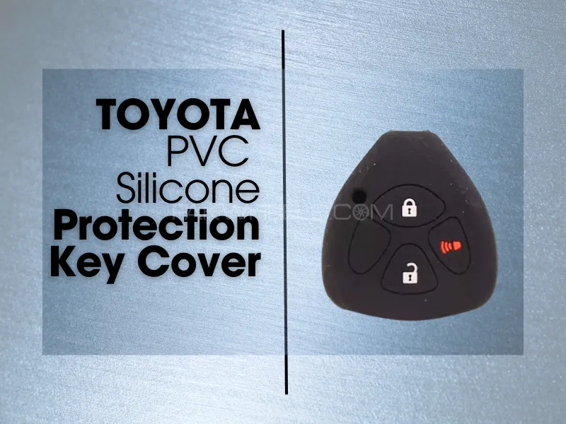 Toyota  | PVC | Silicone | Protection | Key Cover Image-1