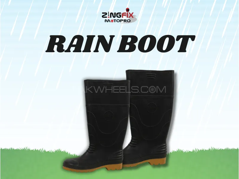 Waterproof Rain Boots – Size 41 Image-1