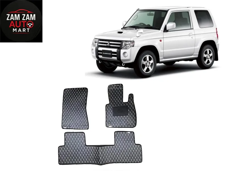 Mitsubishi Mini Pajero 7D Floor Mat  3PCS - Model 1994-2012 Image-1