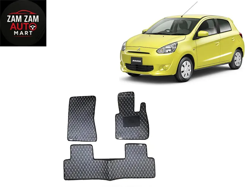 Mitsubishi Mirage 7D Floor Mat - Model 2012-2018 Image-1