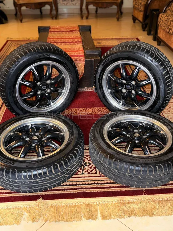 Suzuki Alto rs turbo 14 inch alloy rims with tyres Image-1