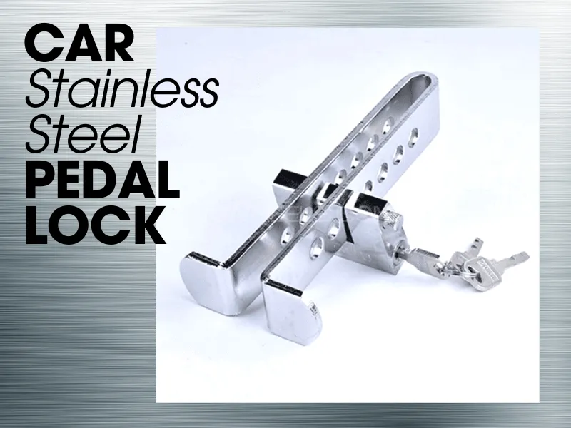 Car Stainless | Pedal Lock | Car Lock Image-1