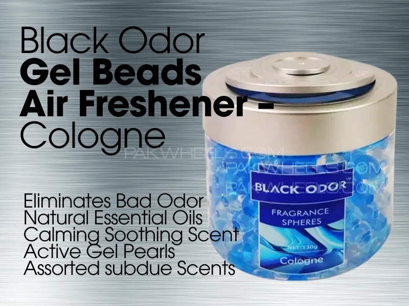 Black Odor | Spheres |  Air Freshener | Cologne | (130g) Image-1