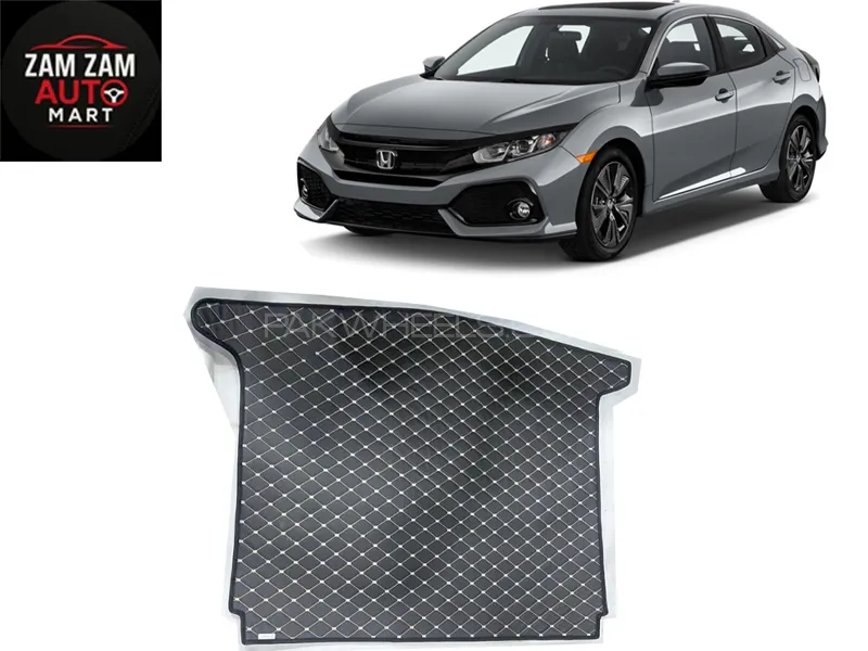 Honda Civic Model 2017-2021 7D Trunk Mat Image-1