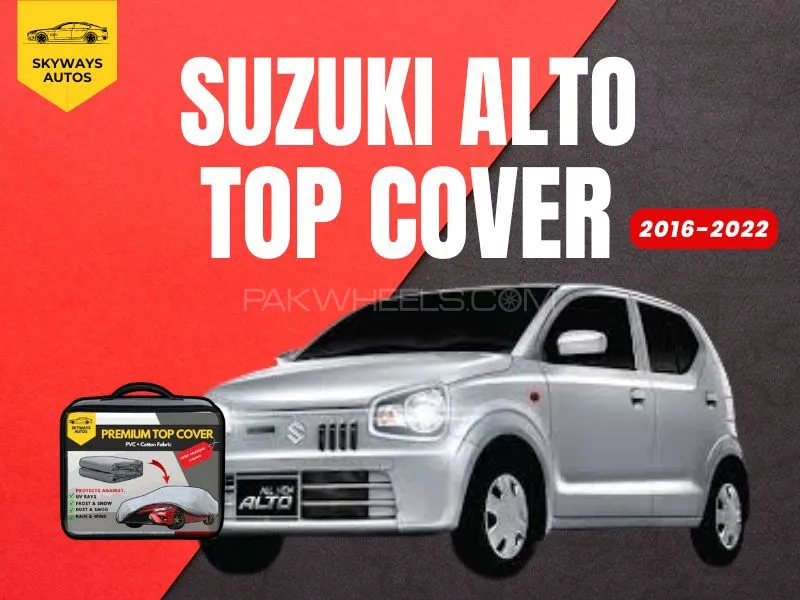 Suzuki Alto 2016-2022 Parachute Top Cover | Waterproof | Snug Fit | All-Weather Reliability Image-1