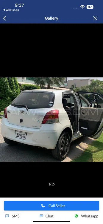 Toyota Vitz 2010 for Sale in Lahore Image-1
