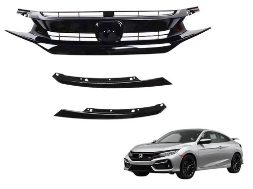 Honda Civic 1.5 Turbo 2017-2021 Front Grill Complete Set Honda Civic 1.5 Turbo 2017-2021 Front Grill Complete Set