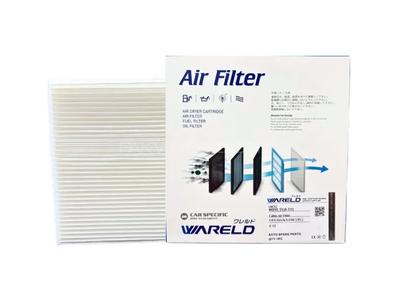 Honda City 2009-2021 Wareld Cabin AC Filter | Made In China Image-1