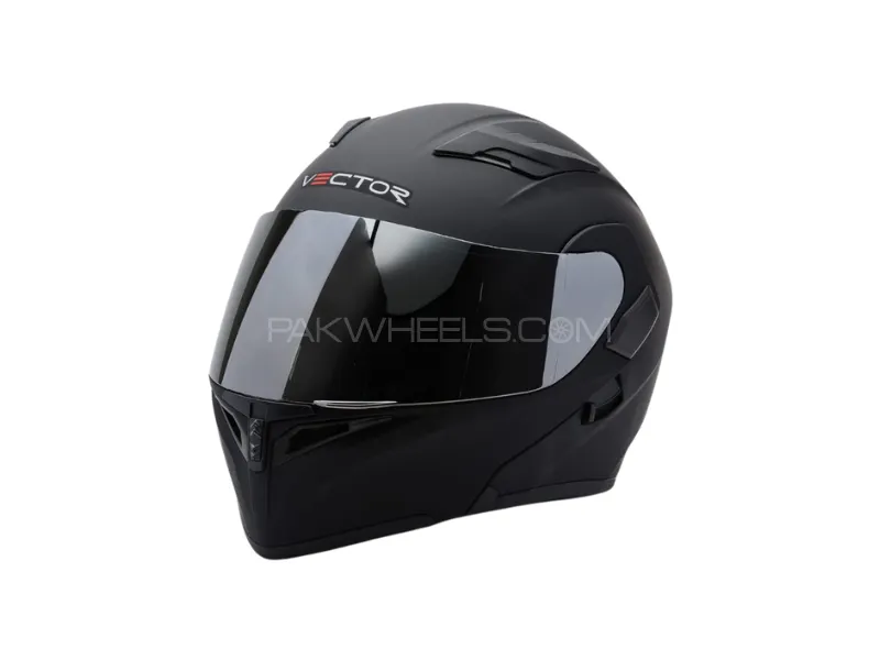 Vector Knight VT-254 Flip Up Helmet – DOT Certified Motorcycle Helmet Large Size Image-1