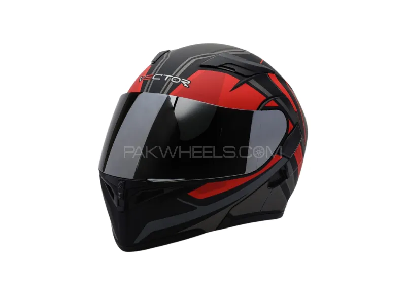 Vector Thunder VT-254 Flip Up Helmet – DOT Certified Motorcycle Helmet Large Size Image-1