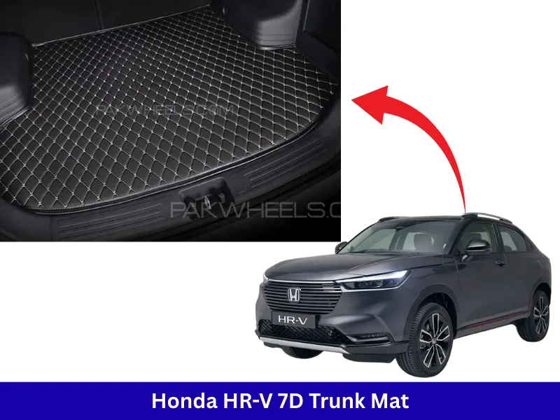 Honda HR-V 7D Custom Car Trunk Mat - Model 2022-2025 Image-1
