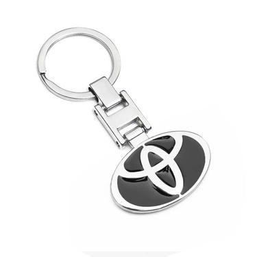 1Pc Car Keychain Metal Key Rings For Toyota 1Pc Car Keychain Metal Key Rings For Toyota