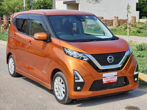 Fresh Import 2025
No.1 Japan Quality
Highway Star X Edition 
Original Tv With Apple Car Play 
Adaptive Cruise Control 
2022 Model
Shiny Orange Colour
Low Mileage 46904 km
100% Electric
20 kWh lithium-ion Battery	
Limited Edition 
Electric range 180 km According to 
Nissan Motor Corporation Japan 
Electronic Parking Break
Zero Emission
Push Start Engine / Intelligent Key
Auto Ac Touch Panel
LED Head Lump
Super UV Cut Doors Glass
Intelligent Around View Monitor
Genuine Verifiable Auction Sheet
3.5 Grade and Auction Sheet Attach For Satisfaction
9 Inch Navigation System
Back Camera
Remote Door Mirror
Abs Braking System
Traction Control
Hid Headlights
Retractable Side Mirrors With Indicators
Winker Mirror
Digital Climate Control Air Conditioning System
6 Air Bags for Perfect Safety
All Power Windows
Multimedia Steering
Engine In Clean & Good Condition
Clean Interior & Exterior
Power Steering
Dual SRS Air Bag
High Quality Luxury Hatchback
Brand New Tyres