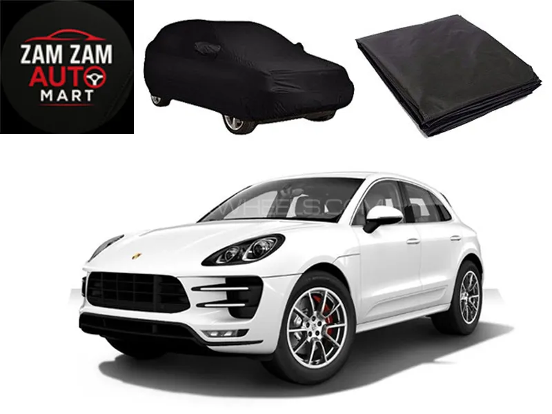 Porsche Macan Model 2014-2018 High Quality Black Coated Top Cover Image-1