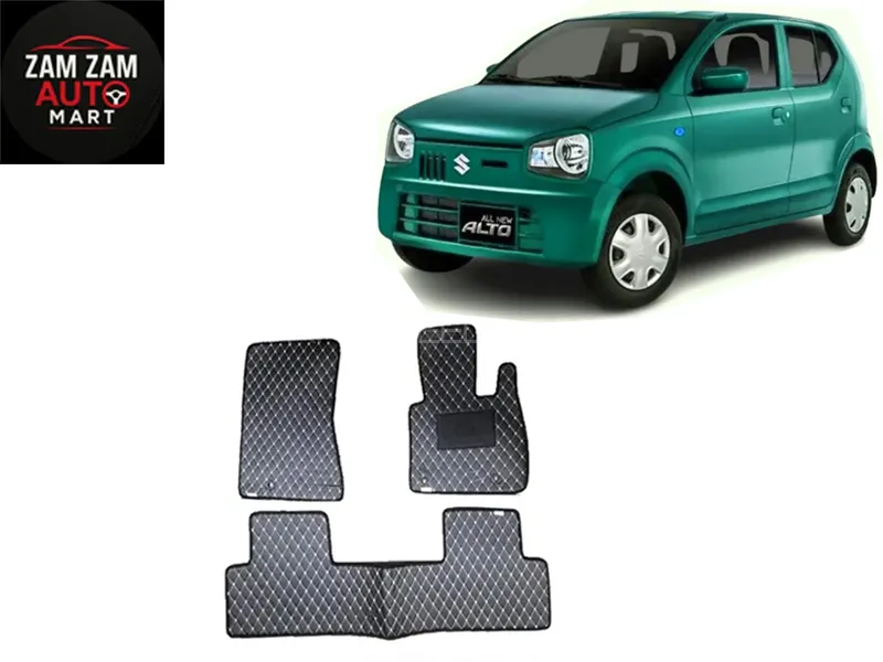 Suzuki Alto 7D Floor Mat  3 Pcs - Model 2019-2025 Image-1