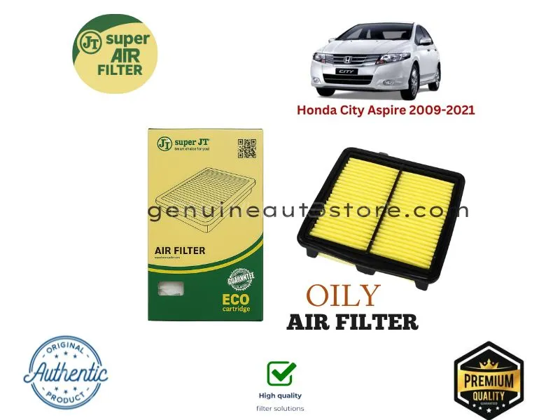 Honda City Aspire 2009-2021 OILY AIR FILTER SUPER JT - PREMIUM QUALITY Image-1
